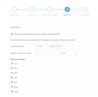 Pantallazo 4 de Duplicati