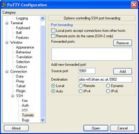Pantallazo 2 de PuTTY