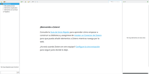 Captura de Pantalla de Zotero